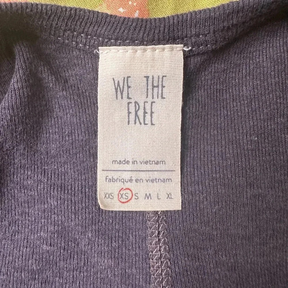 We the Free People Window Star Crochet Cropped Tank Top Size XS - Picture 3 of 3